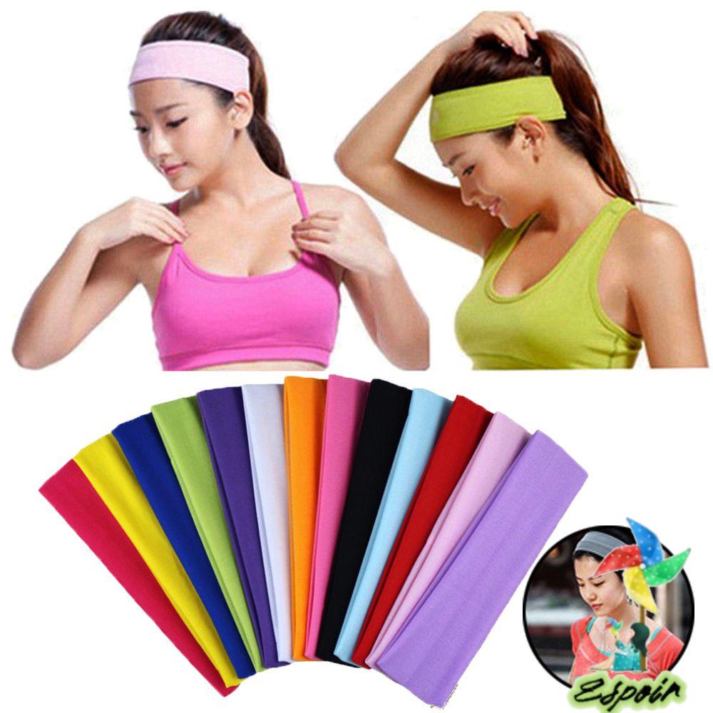 ESPO Băng Đô Thể Thao Co Giãn Thông Dụng Hỗ Trợ Luyện Tập Yoga / Gym / Thể Hình