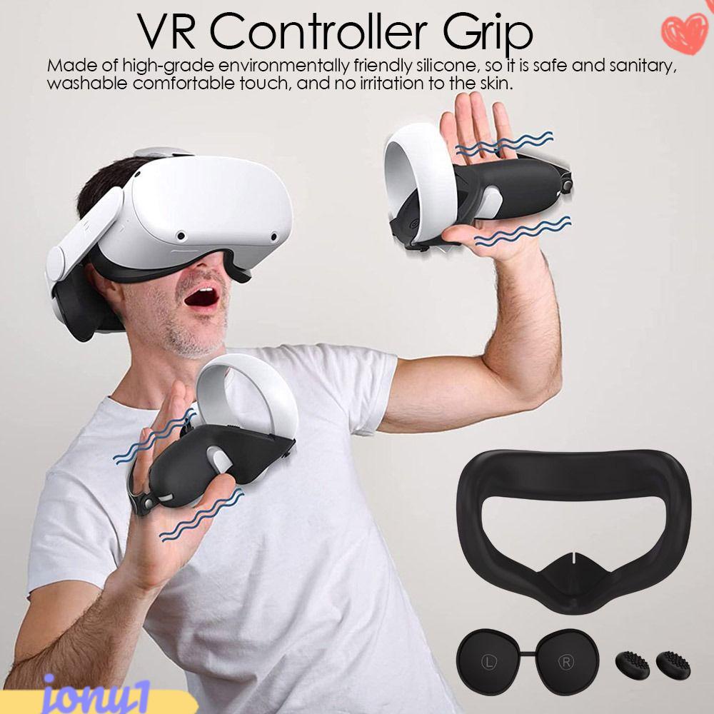 JONYE Vỏ Bọc Nút Điều Khiển VR Chống Mồ Hôi Bằng Chất Liệu Bền Cho Oculus Quest 2
