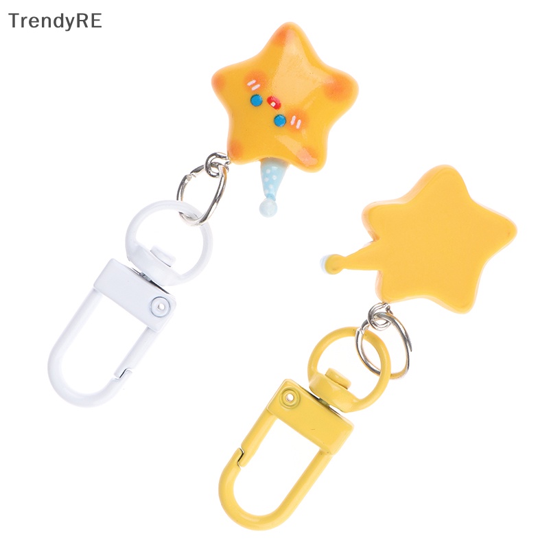 Móc Khóa Hình Ngôi Sao Năm Cánh Mini Dễ Thương