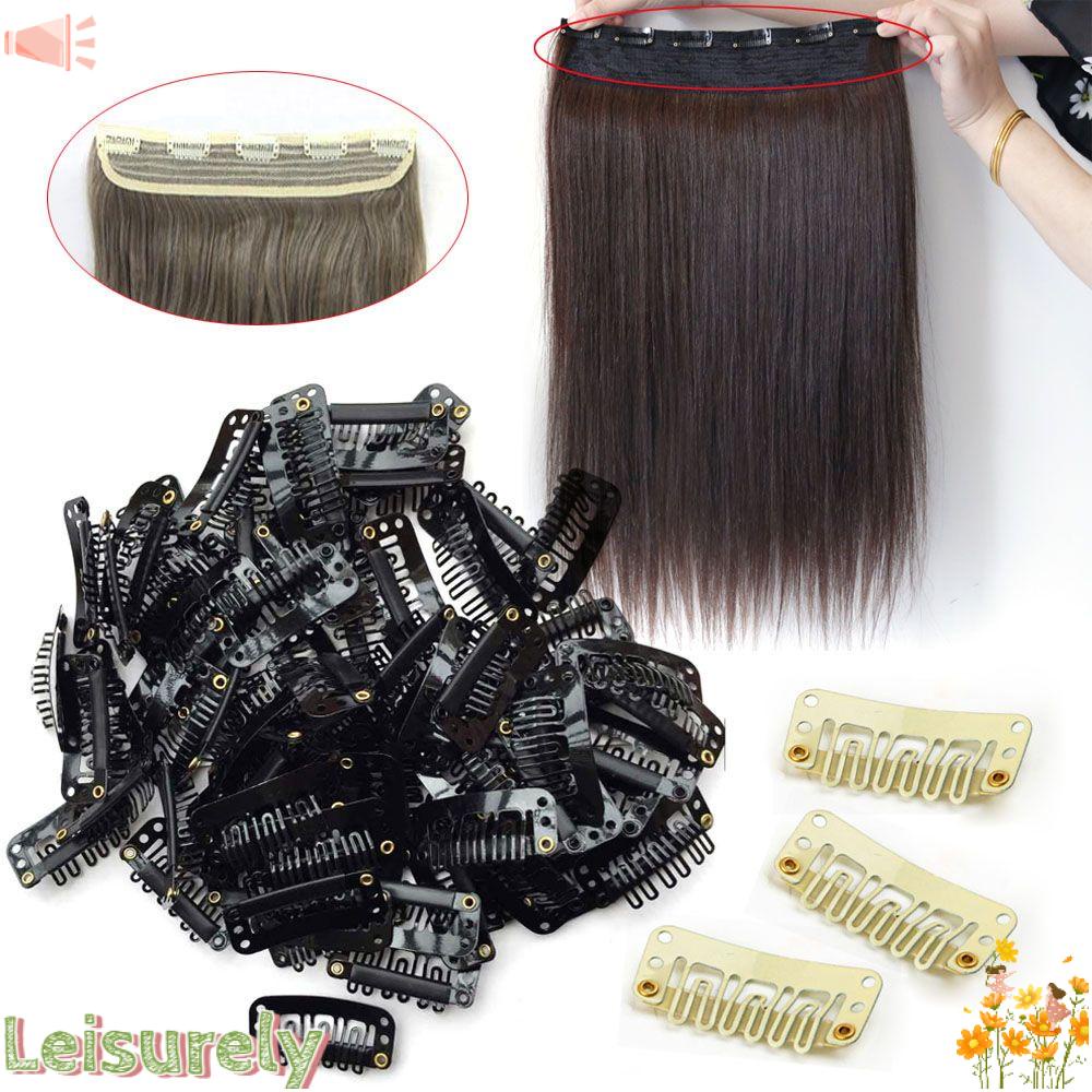 LEILY Set 20 / 40 Kẹp Tóc Giả Chuyên Dụng Cho Nữ