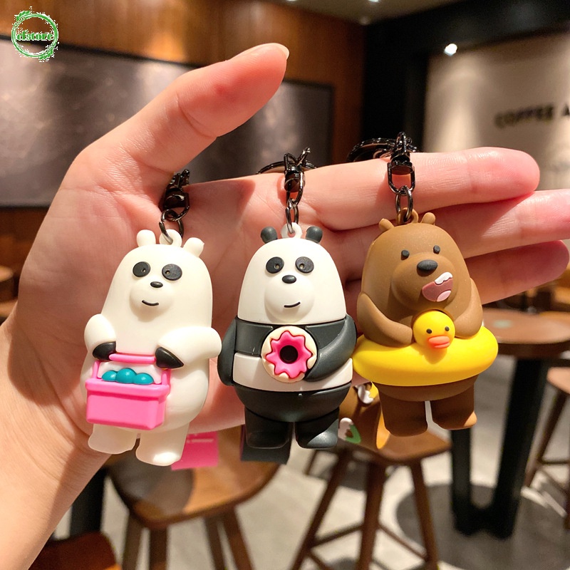 Móc Khóa Hình Búp Bê Hoạt Hình Sáng Tạo Dễ Thương