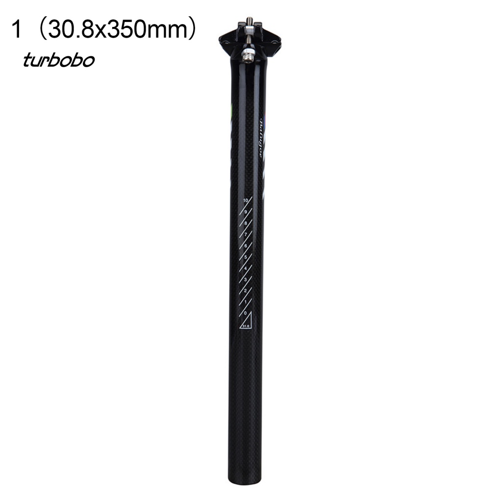 Turbobo Ống Yên Xe Đạp Thẳng Bằng Sợi Carbon Chắc Chắn Nhiều Thông Số