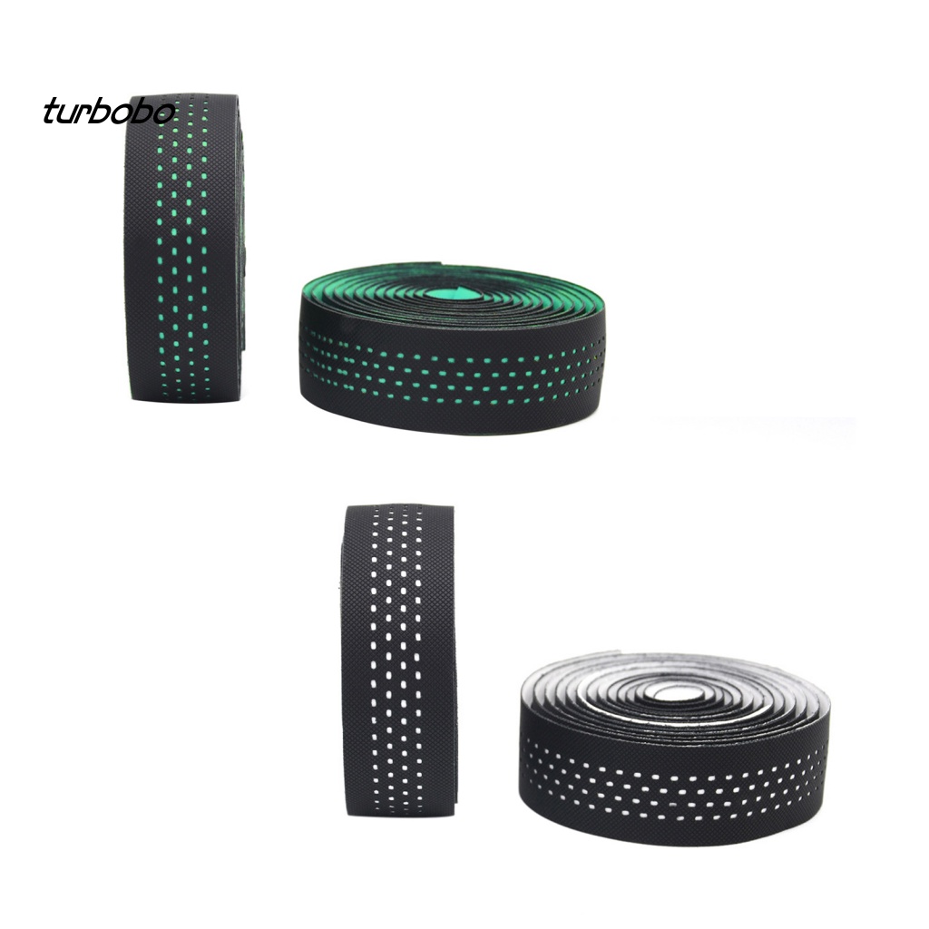 1 Cặp Băng Keo Polyurethane Thoáng Khí Thấm Hút Mồ Hôi Độ Dính Cao Có Lỗ Gắn Xe Đạp