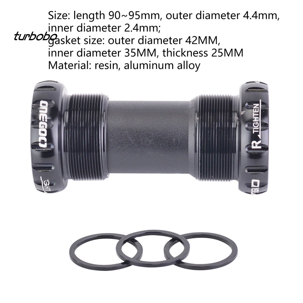 Bộ Trục Giữa Bánh Đà 24mm / BC137-24T Tích Hợp Ren Chống Rỉ Sét Chuyên Dụng Dành Cho Xe Đạp Prowheel