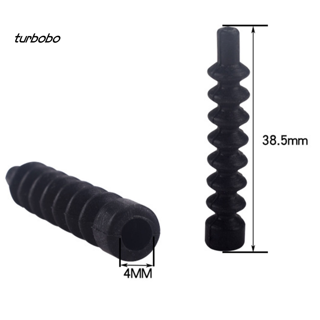 Set 10 Ống Cao Su Chữ V Bọc Phanh Thắng Xe Đạp Chống Nước &amp; Mài Mòn