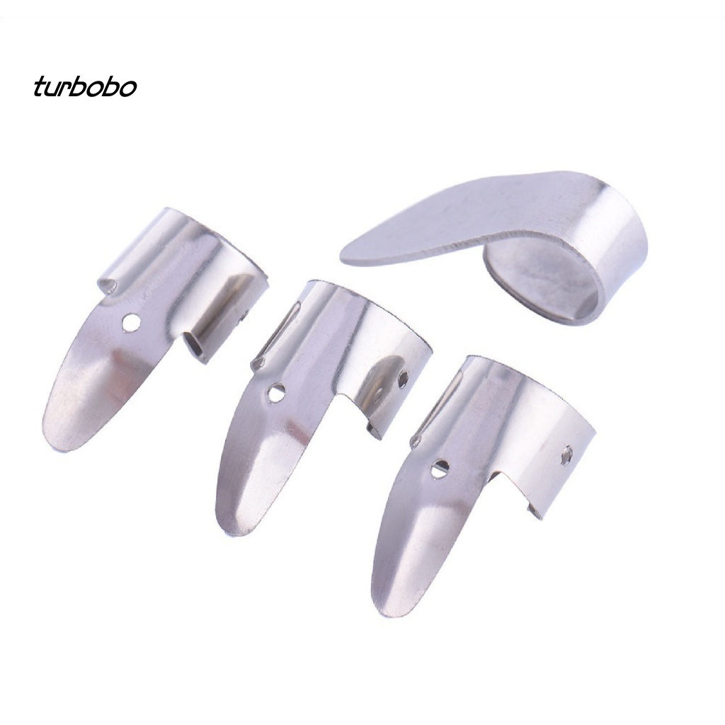 Set 4 Miếng Gảy Đàn Guitar Bằng Thép Không Gỉ