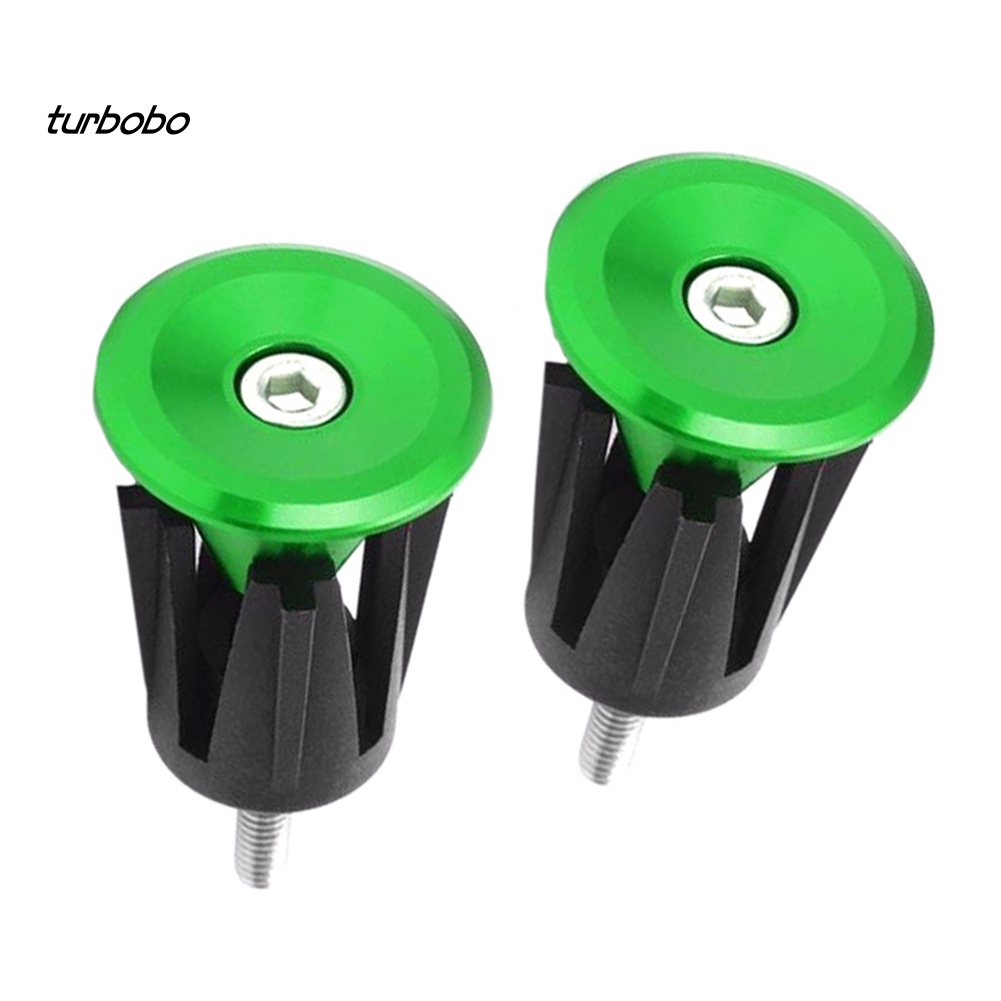 Set 2 Nút Gắn Tay Lái Xe Đạp Bằng Hợp Kim Nhôm Cao Cấp