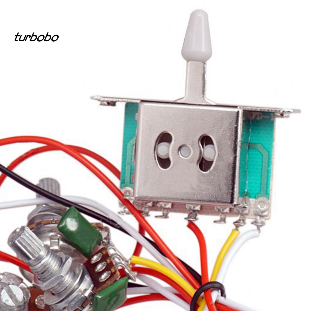 Bộ Dây Điều Khiển Âm Lượng Bằng Kim Loại Đơn Giản Cho Đàn Guitar Điện