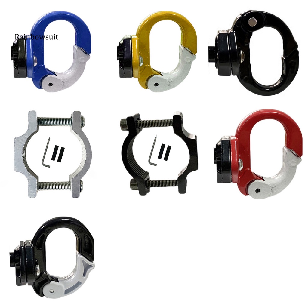 [RB] Móc Treo Đồ Trước Xe Máy Điện Không Cần Khoan Lỗ Bằng Hợp Kim Nhôm Chống Rung