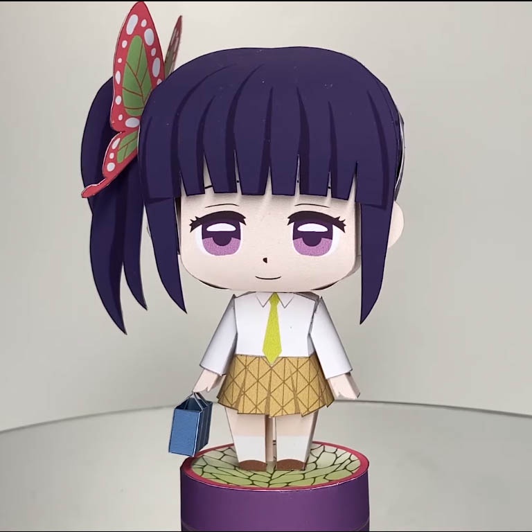 Mô hình giấy anime Tsuyuri Kanao Gakuen