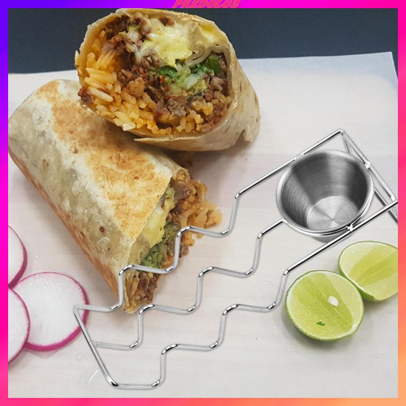 Giá Đỡ Bánh Taco / Taco / Vỏ Bánh Taco Kiểu Mexico Tiện Dụng Cho Nhà Hàng