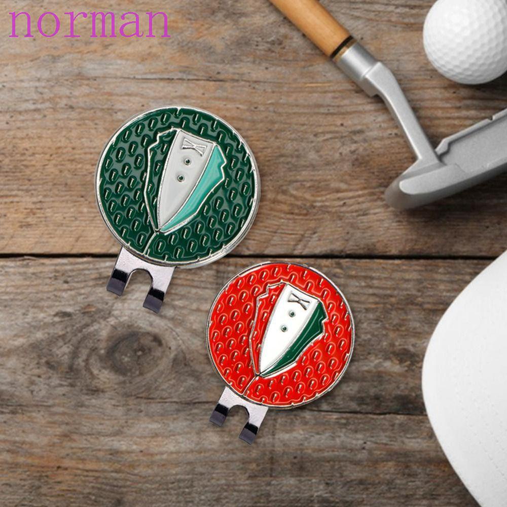 NORMAN Dụng Cụ Đánh Dấu Bóng Golf Bằng Sắt Chống Rỉ Sét Có Thể Tháo Rời Không Dễ Dàng Tháo Rời