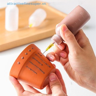 Bộ 3 Lọ Gốm Dùng Tự Làm Đất Sét Nghệ Thuật
