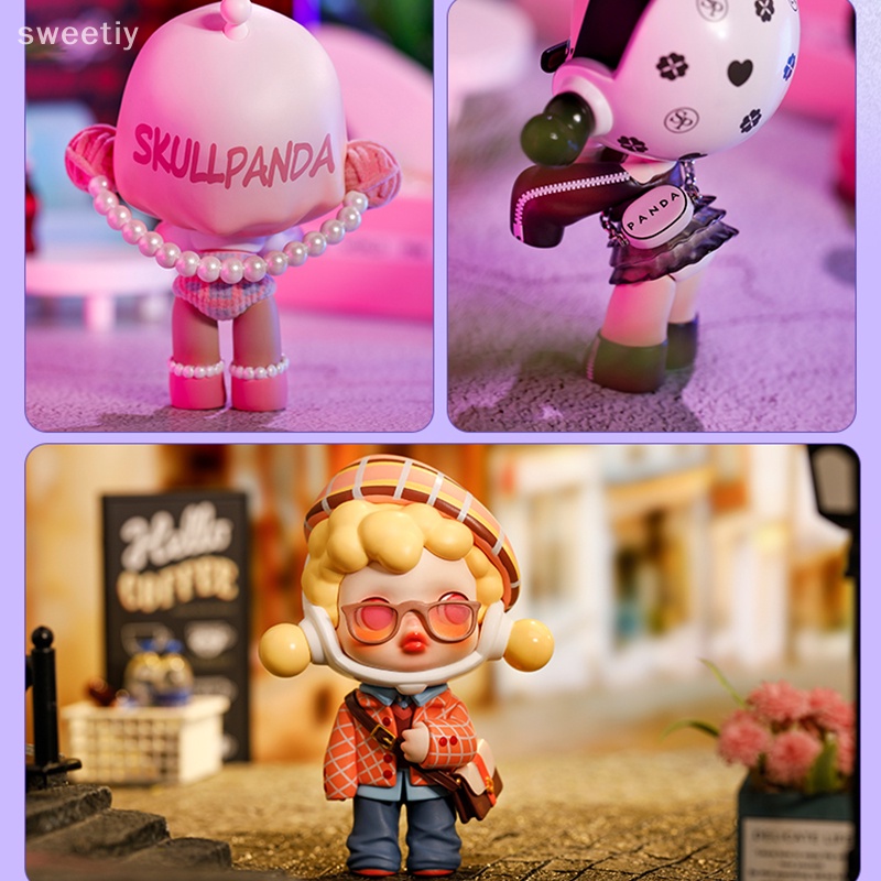 Sweetiy Đồ Chơi Mô Hình Hộp Sọ Gấu Trúc Đáng Yêu Để Bàn Cho Trẻ Em Mới