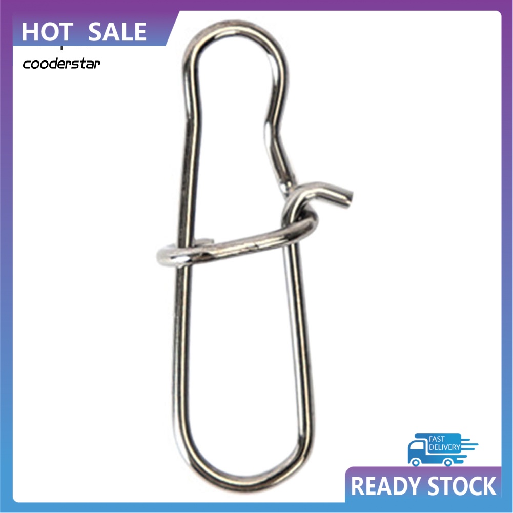 100 Khoen Ma Ní Bằng Thép Không Gỉ Cho Câu Cá