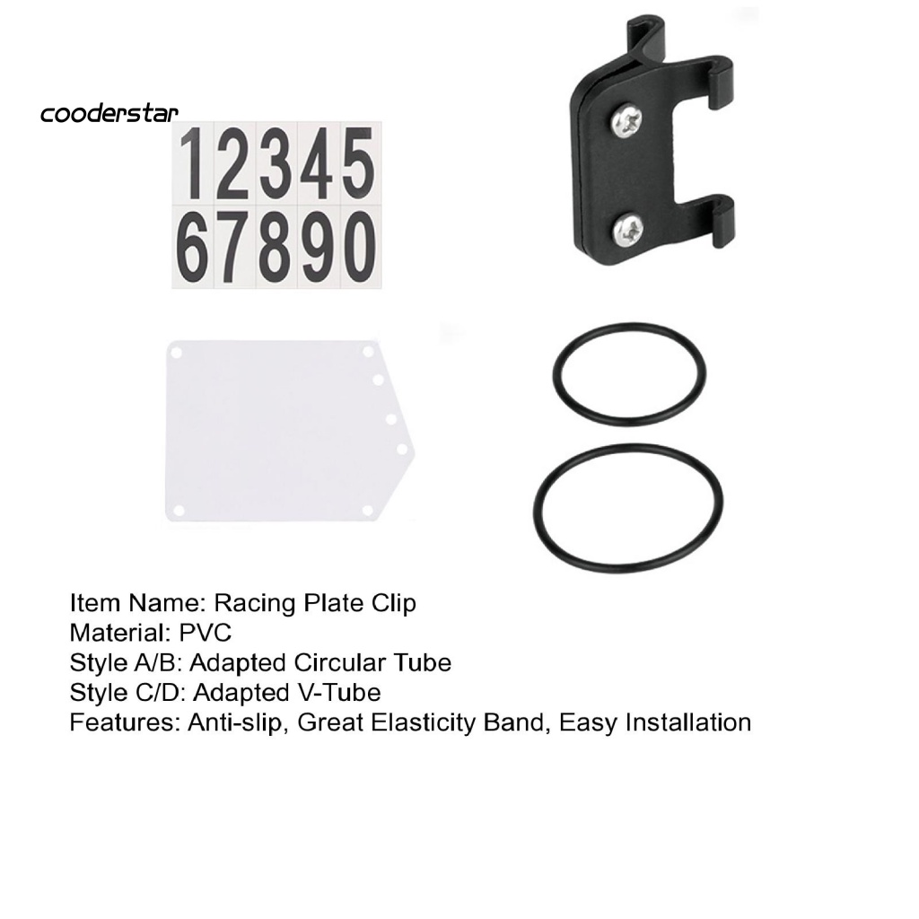 Giá Đỡ Biển Số Xe Đạp Co Giãn Dễ Lắp Đặt Tiện Dụng