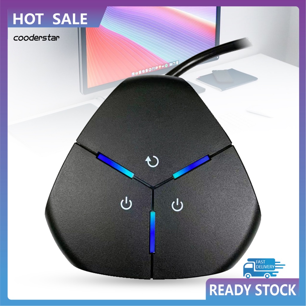 Công Tắc Nguồn Hai Cổng USB 16m Cho Máy Tính