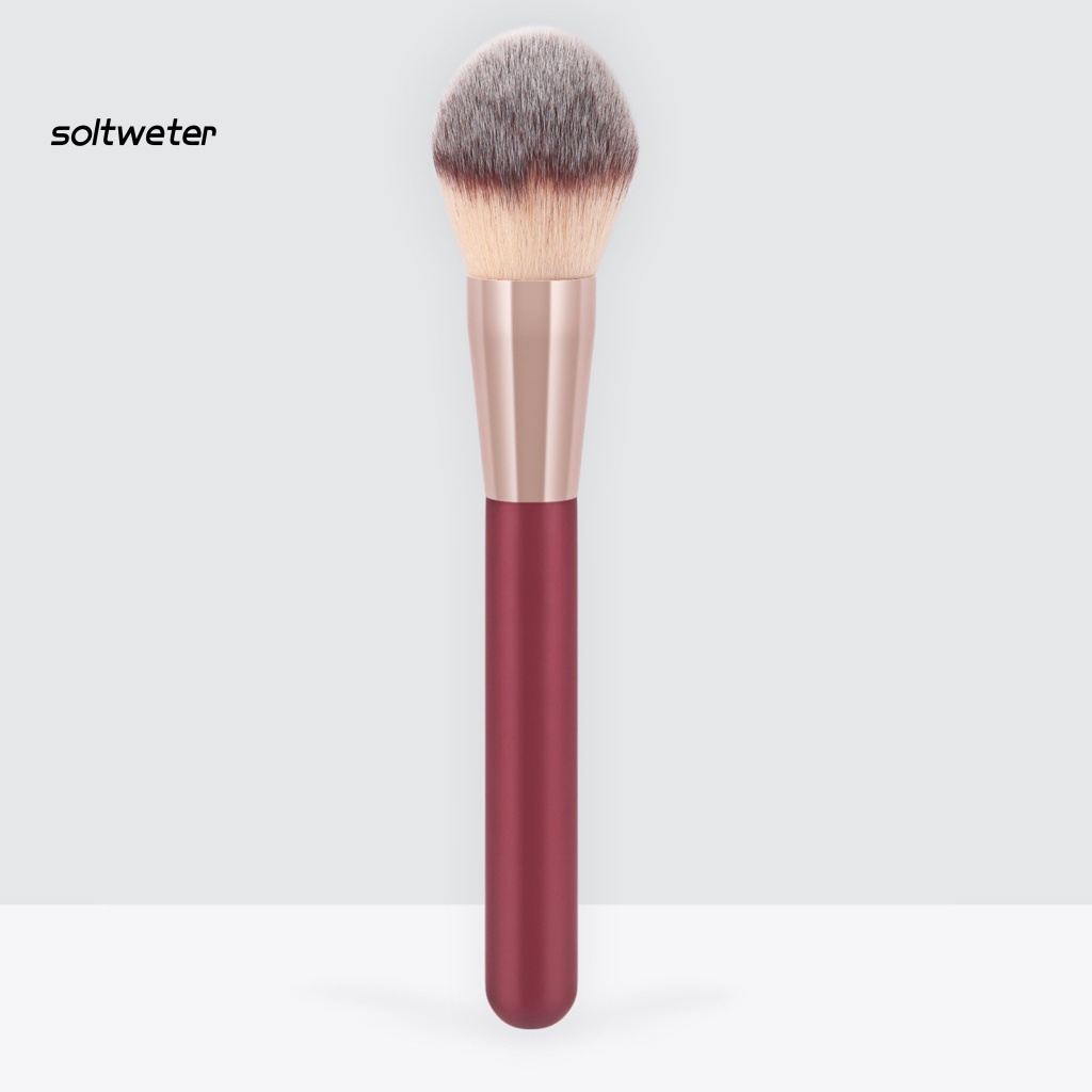 Cọ Trang Điểm Phấn Bắt Sáng Đầu Ống Màu Hạt Dẻ Cỡ Lớn Thoải Mái Dễ Vệ Sinh