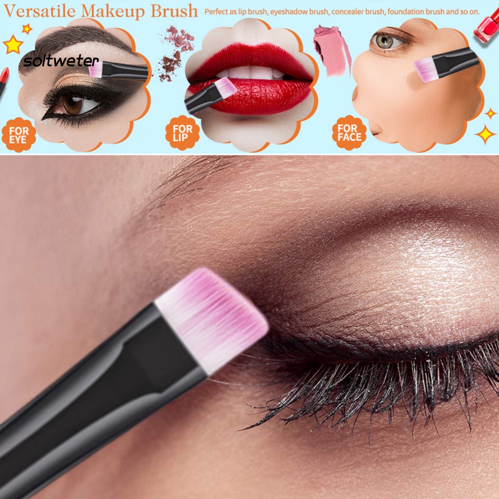 Bộ 3 Cọ Trang Điểm Lông Mày 01ML Tay Cầm Bằng Nhôm Nhiều Màu Tùy Chọn Tiện Dụng