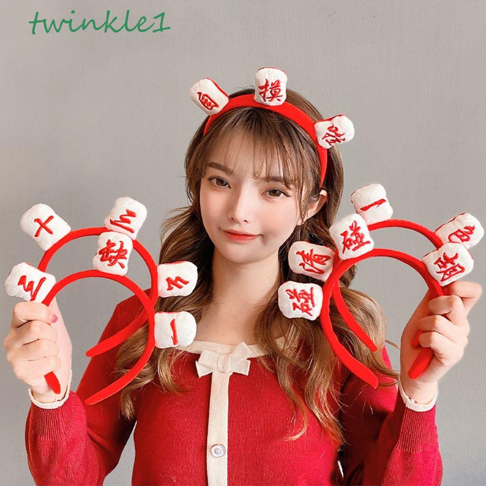 TWINKLE Băng Đô Cài Tóc Rửa Mặt Hình Nhân Vật Trung Hoa Dễ Thương Vui Nhộn Thời Trang Thu Đông Cho Bé Gái