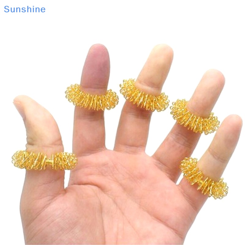 Set 10 Nhẫn Châm Cứu Mát Xa Cơ Thể Chăm Sóc Sức Khỏe