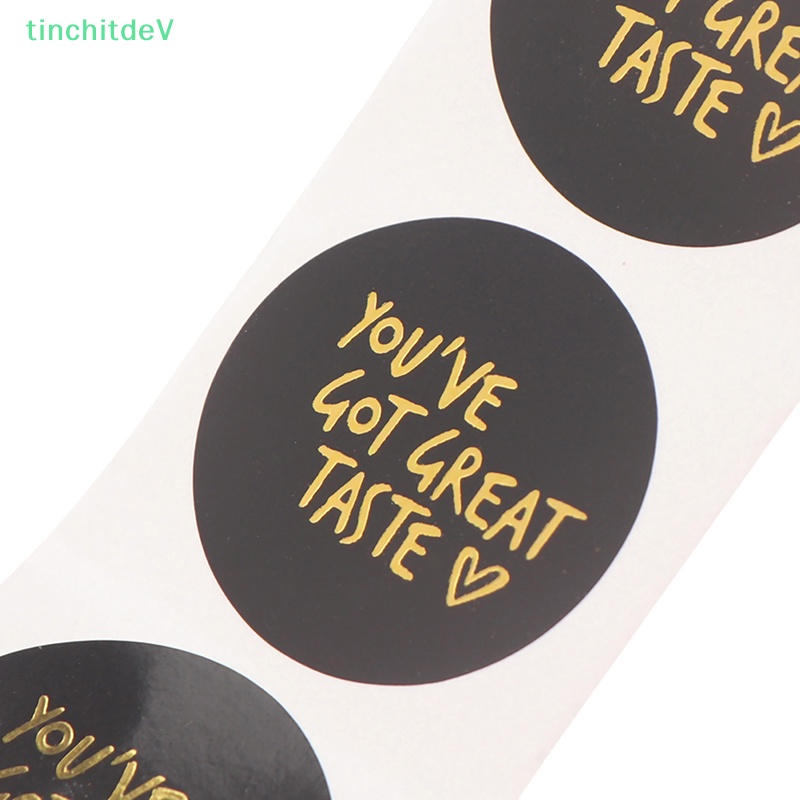 Set 500 Miếng Dán Họa Tiết Chữ Thank You Dễ Thương Dùng Trang Trí Sổ Tay / Quà Tặng