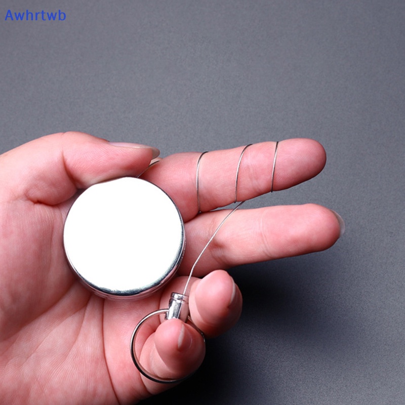 Dây Móc Chìa Khóa Bằng Kim Loại Có Thể Thu Gọn Tiện Dụng Mới