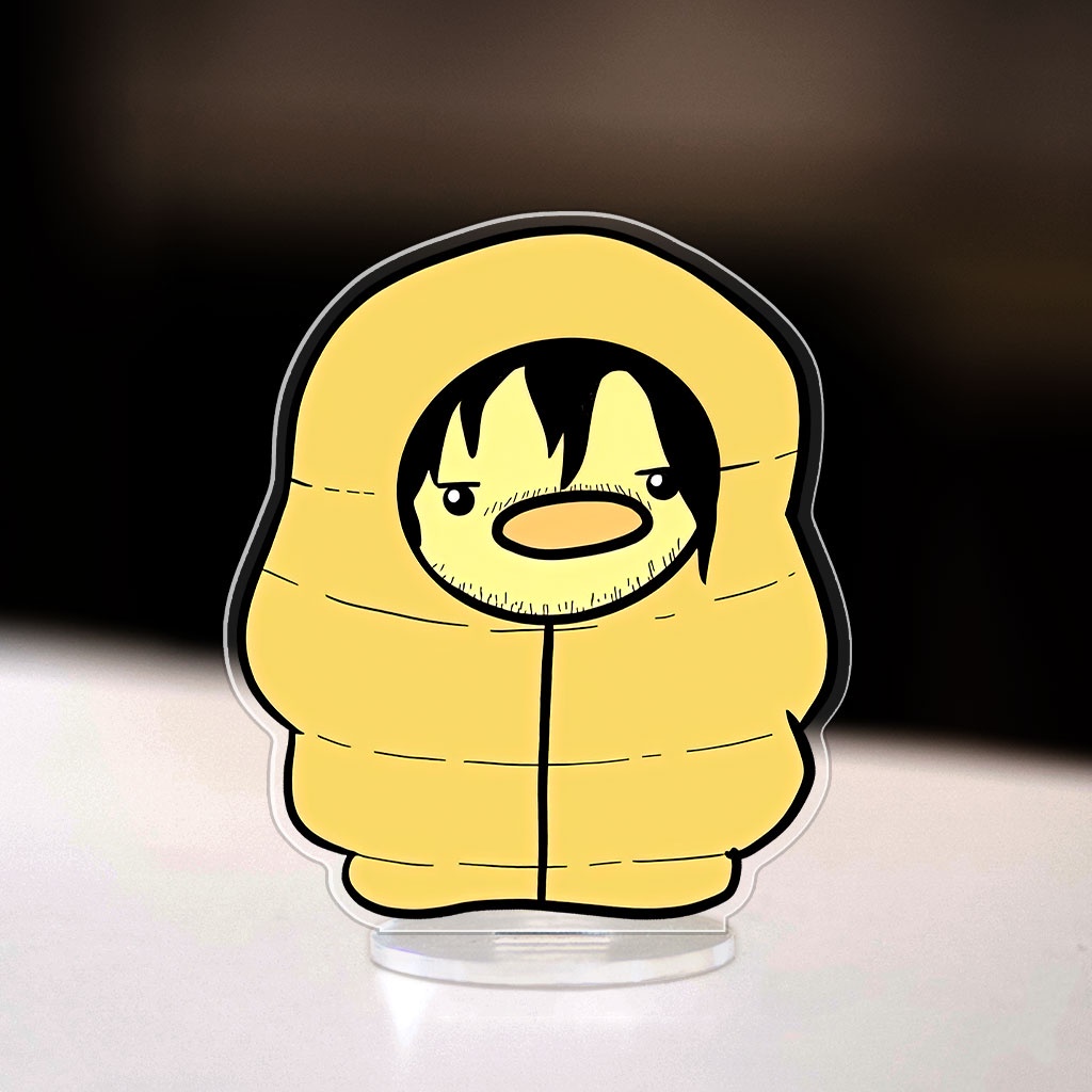 Mô hình đứng Standee anime My Hero Academia Shoto Deku Bakugo vịt vàng meme đáng yêu trang trí góc học tập bàn làm việc