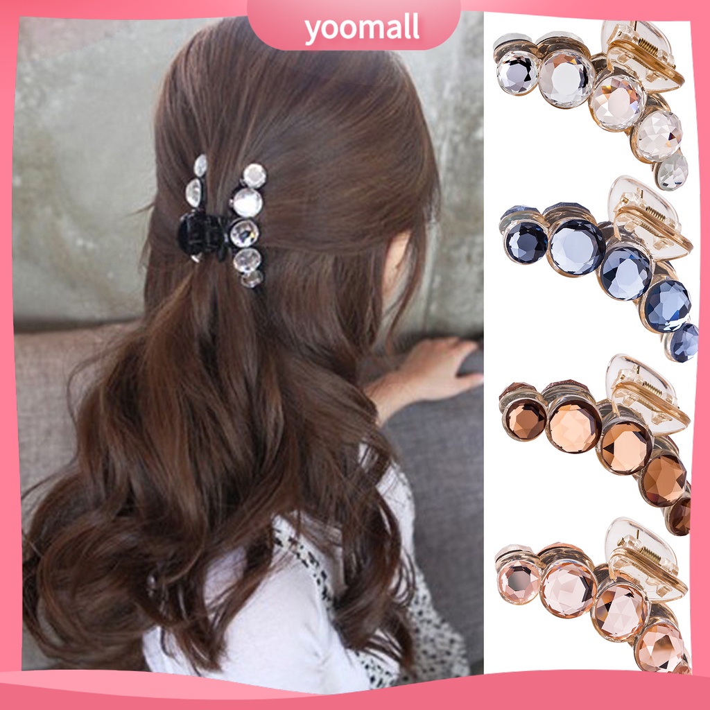 Kẹp Tóc Đính Đá Lấp Lánh Thời Trang Cho Nữ