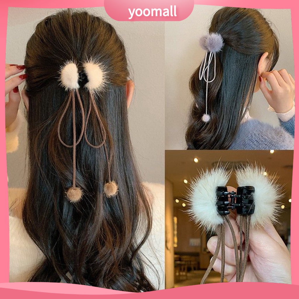 Kẹp Tóc Đính Nơ Ruy Băng Có Răng Nhỏ Xinh Xắn Phong Cách Hàn Quốc Cho Bạn Gái