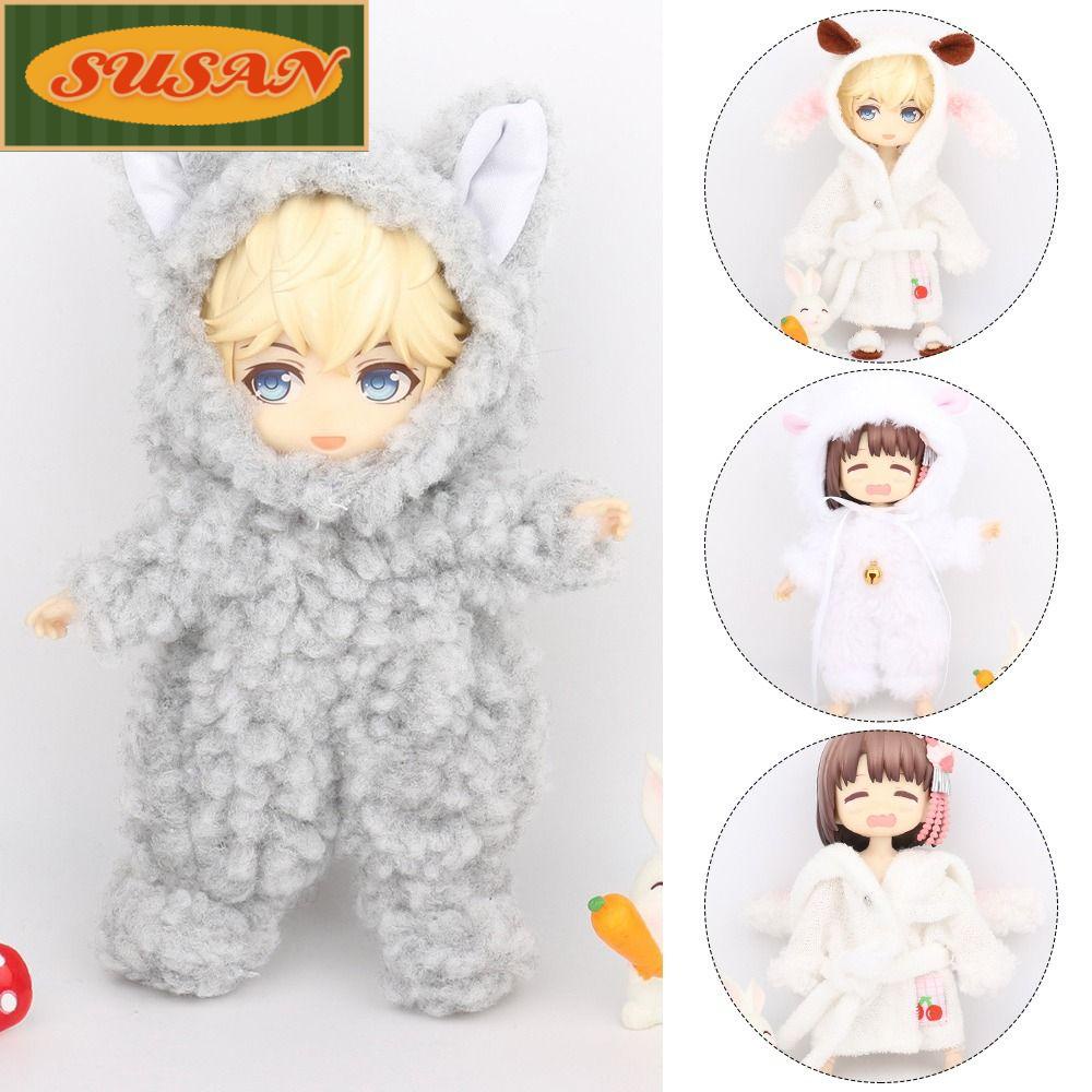 SUSANS Áo Choàng Ngủ Thời Trang Dành Cho Búp Bê Tỷ Lệ 1 / 12