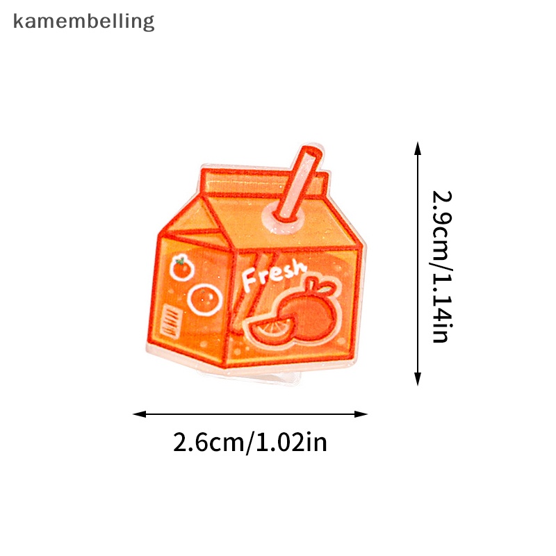 Kamembelling Kẹp Giấy Ghi Chú / Chai Nước Uống Bằng Acrylic In Họa Tiết Hoạt Hình Dễ Thương Tiện Dụng Cho Văn Phòng