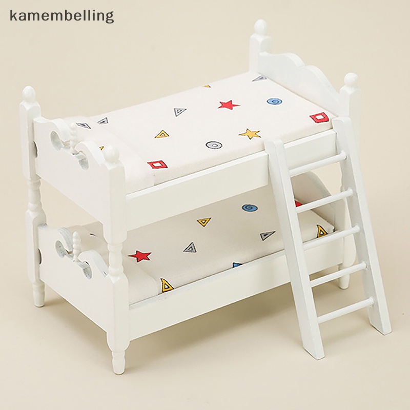 Mô Hình Giường Tầng Tầng Mini Trang Trí Nhà Búp Bê DIY