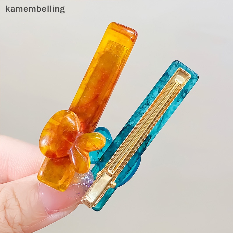 Kẹp Tóc Màu Trơn Hình Thỏ Xinh Xắn Thời Trang Xuân Hè Cho Nữ