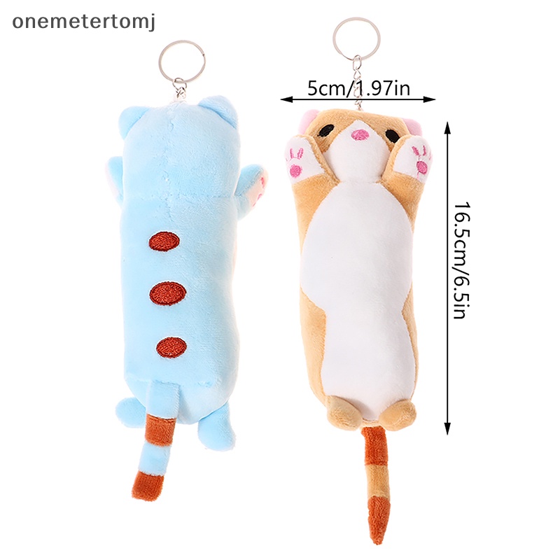 Móc Khóa Hình Mèo Nhồi Bông Mềm Mại Đáng Yêu