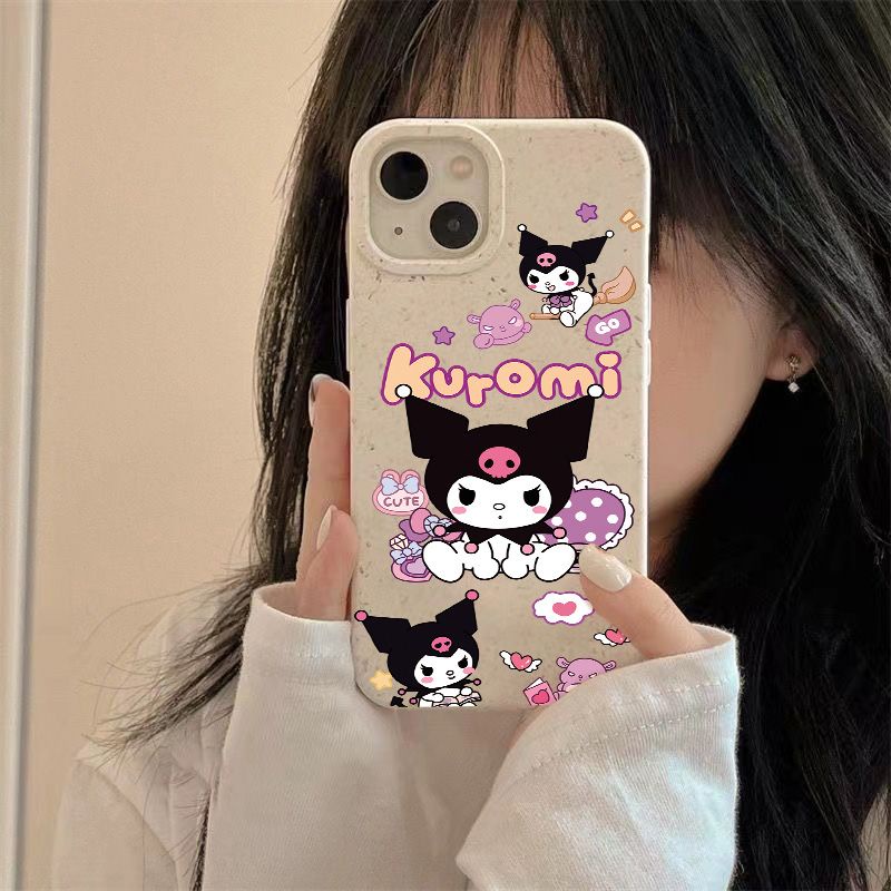 Ốp Điện Thoại Mềm Chống Sốc Kiểu Dáng Đơn Giản Cho Iphone 138 Kuromi 11 14Promax 12Plus 7 NP4J