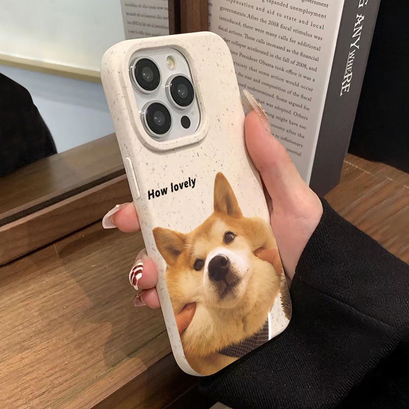Ốp Điện Thoại Mềm Chống Sốc In Hình Chú Chó Hoạt Hình Dễ Thương Cho Iphone 11 14pro 127Max 8 13