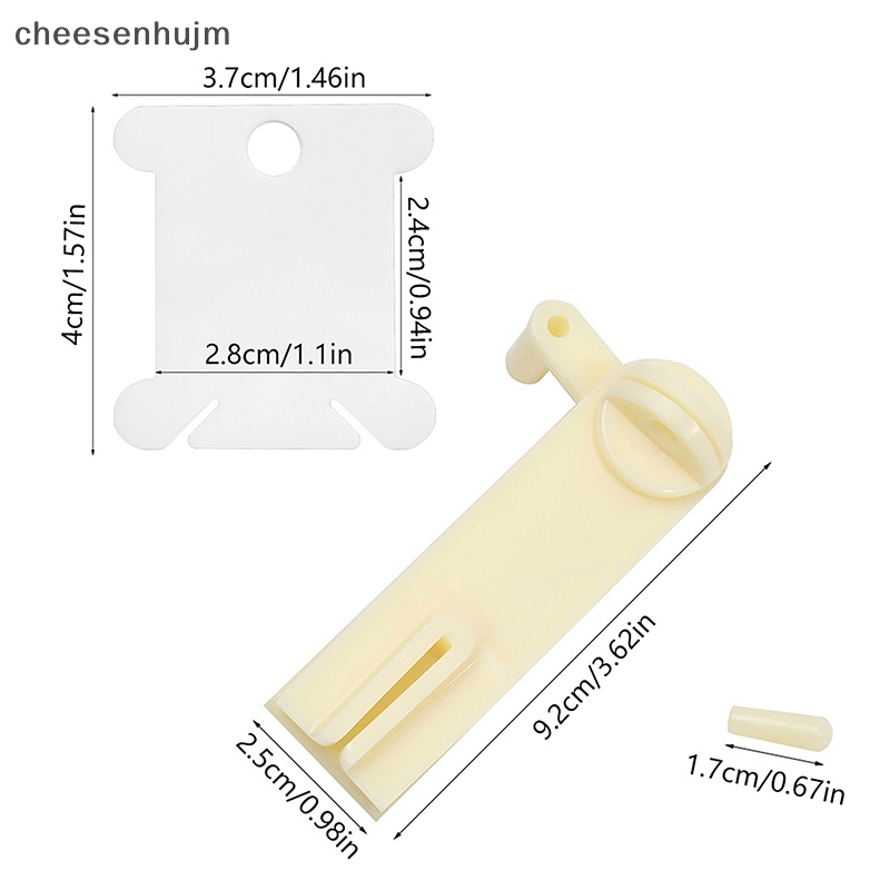 Set 30 Dụng Cụ Quấn Chỉ Thêu Tranh Chữ Thập Bằng Nhựa DIY