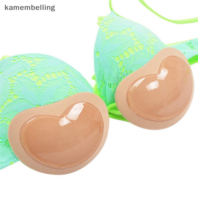 Kamembelling Áo Lót Nâng Ngực Bằng Silicon Gel Mềm Không Dây An Toàn Cho Nữ