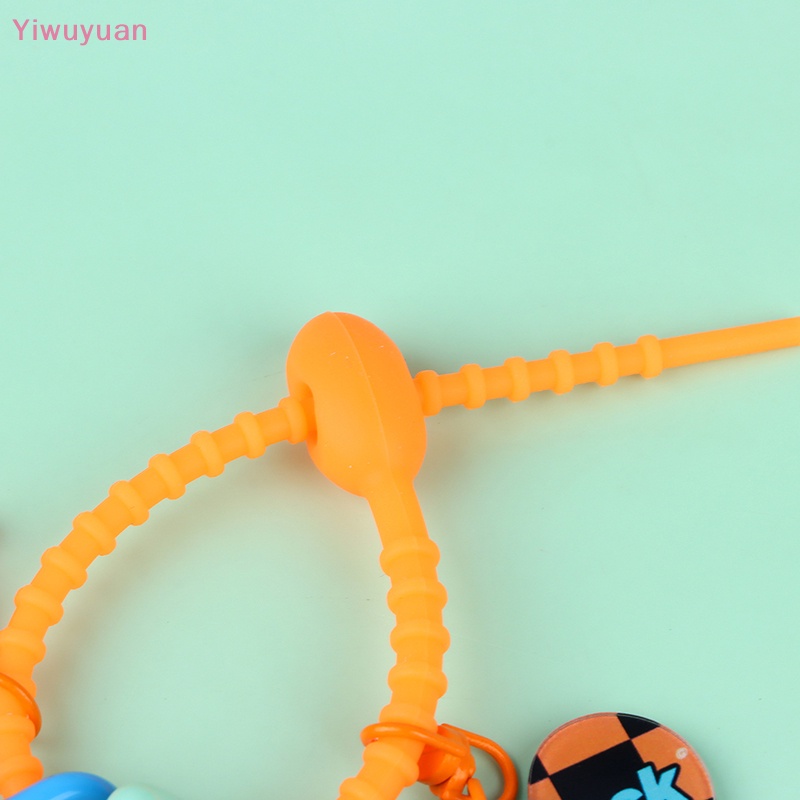 Móc Chìa Khóa Có Gương Trang Trí Xe Hơi Hình Gấu Hoạt Hình Dễ Thương