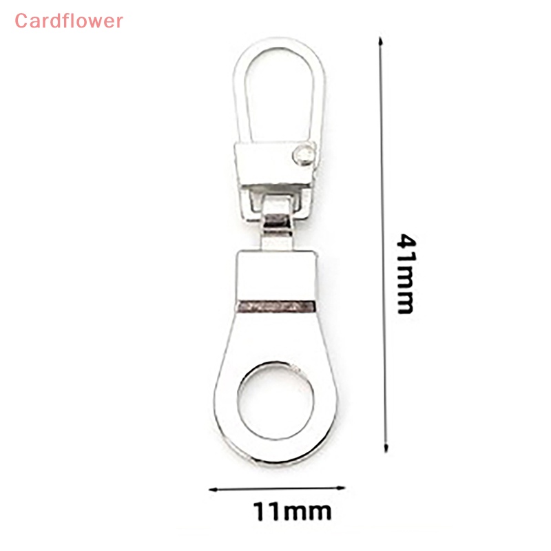 Bộ 5 Đầu Khóa Kéo Thay Thế Bằng Kim Loại Cho Ba Lô / Ví Có Thể Tháo Rời