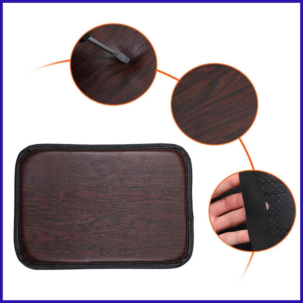 Đệm Bọc Tay Vịn Xe Hơi Bằng Da PU Mềm Mại Thoải Mái Phong Cách Vintage