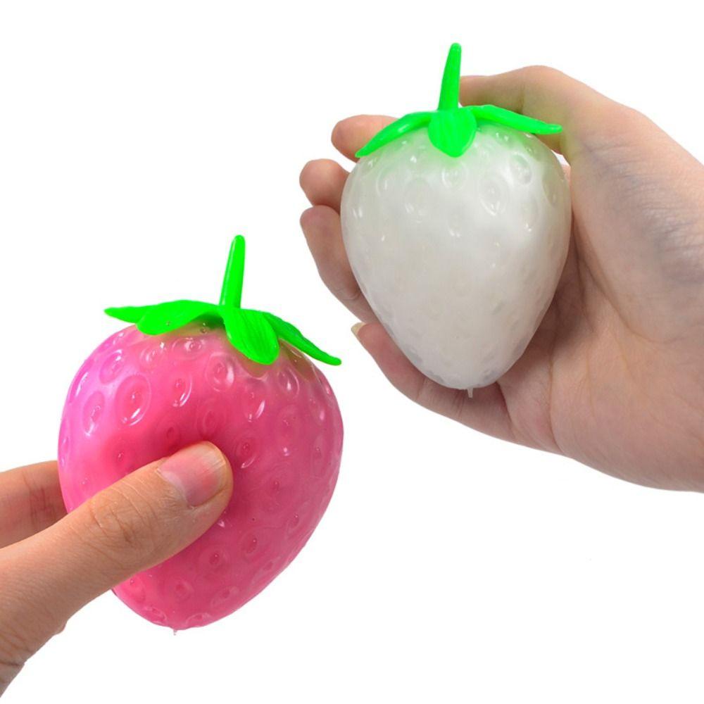 Killan Đồ Chơi Nhấn Giảm Căng Thẳng Hình Trái Dâu Thay Đổi Màu Sắc Thú Vị tpr