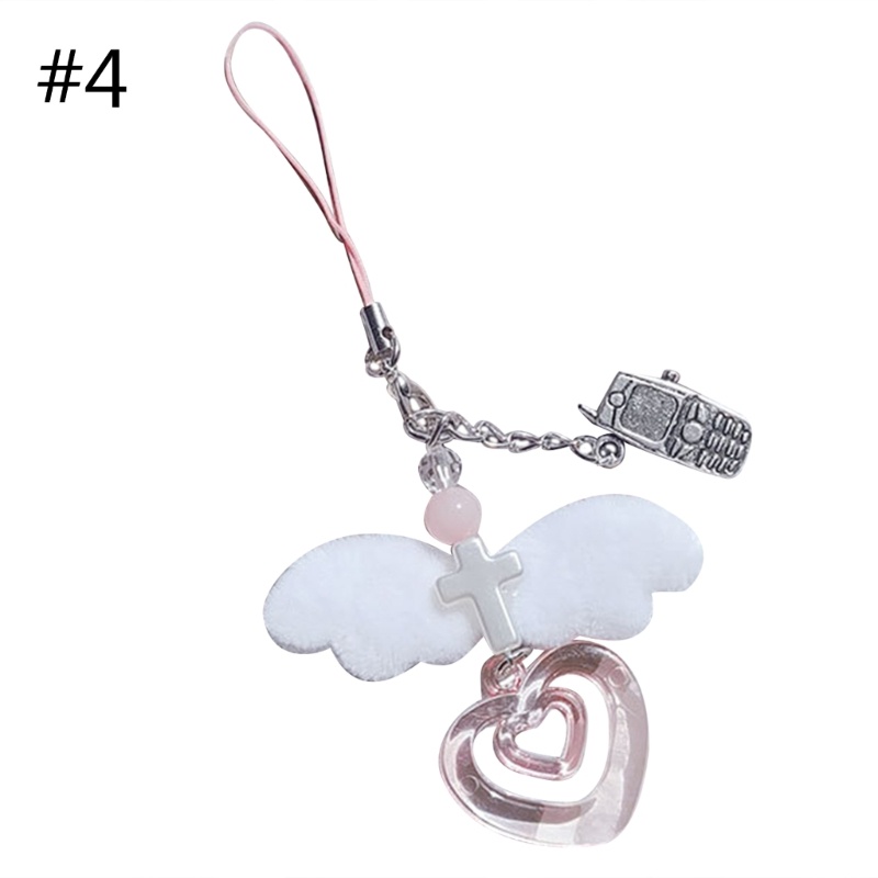 Hik Dây Đeo Điện Thoại Hình Ngôi Sao Năm Cánh Đính Hạt Phối Tua Rua Dễ Thương