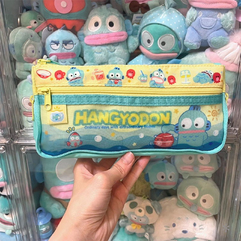 Túi Đựng Bút Chì Đa Năng Sức Chứa Lớn In Hình Chú Hề Hoạt Hình Dễ Thương Cho Học Sinh