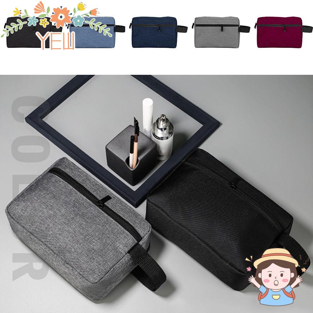 Túi Đựng Mỹ Phẩm Bằng Vải Canvas Chống Thấm Nước Tiện Dụng Ốp