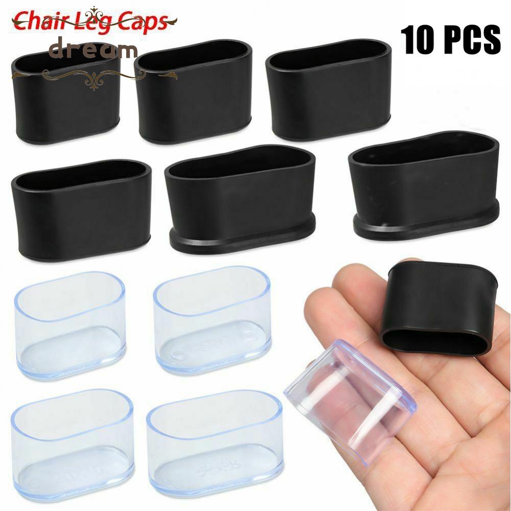 【DREAMLIFE】Chair Leg Cap Floor Protectors For Outdoor Furniture Garden Patio Rubber
