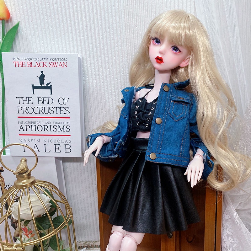 Set Đồ 3 Món Áo Váy Ngắn Dễ Thương Phong Cách Mới Năm 2022 Cho Búp Bê Barbie