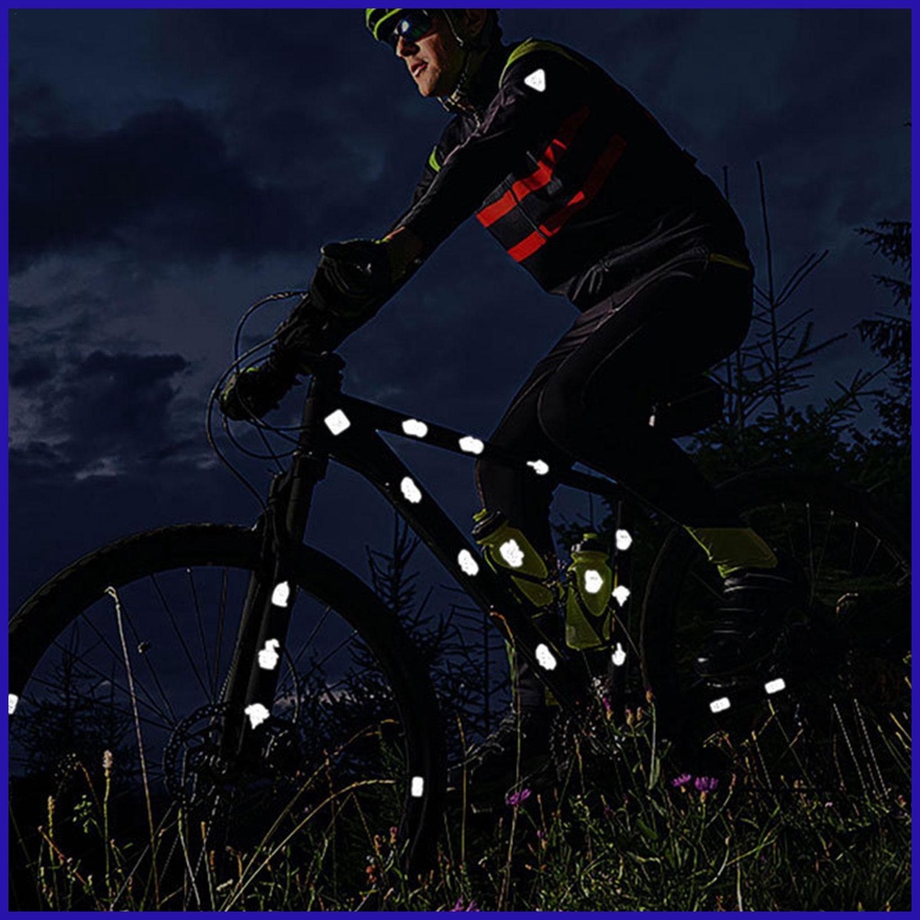 Set 35 Miếng Dán Phản Quang Chống Thấm Nước Họa Tiết Graffiti Trang Trí Khung Xe Đạp