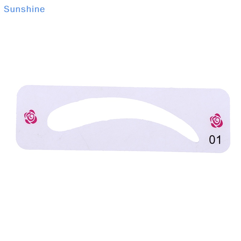 Set 24 Khuôn Kẻ Lông Mày Tiện Dụng Chất Lượng Cao